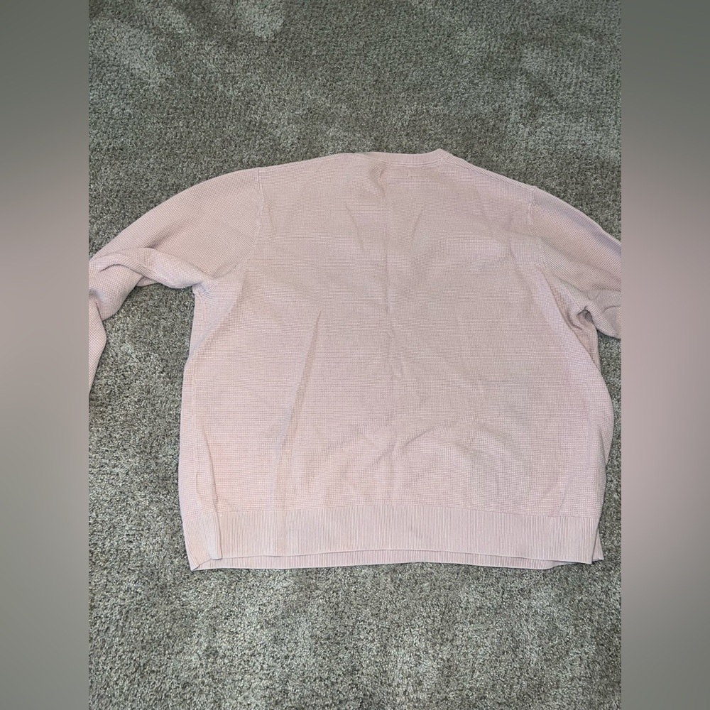 Goodthreads Light Pink Textured Long-sleeve - Picture 2 of 4